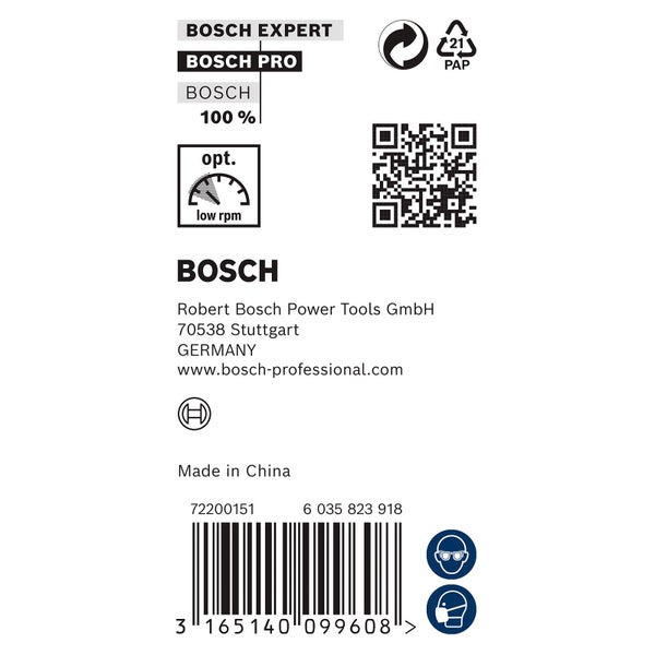 Bosch Expert Produktdetails und Barcodeinformationen