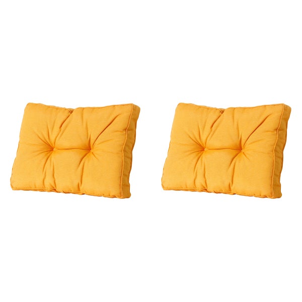 Florance Sitzkissen Panama golden glow - Ca. 43x60 cm - 2er-Set