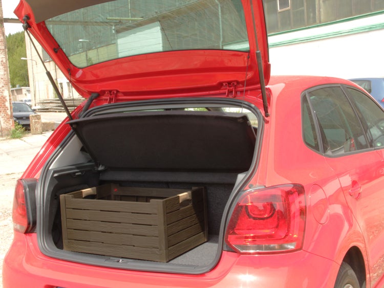 Ondis24 Klappbox Transportkiste Einkaufskorb Florida braun