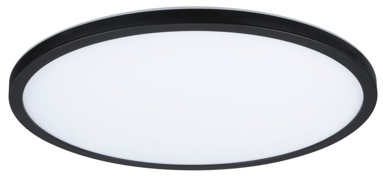 LED Panel Atria Shine IP44 rund 398mm 20,8W 2800lm White Switch Schwarz