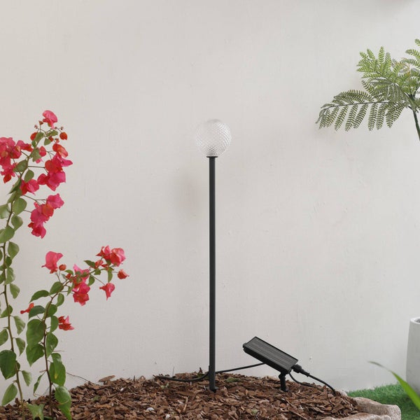 Lindby LED Brindley (Modern) in Schwarz aus Aluminium (1 flammig, )