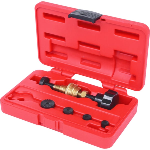 Ventilführungsdichtungswerkzeugsatz in rotem Gehäuse