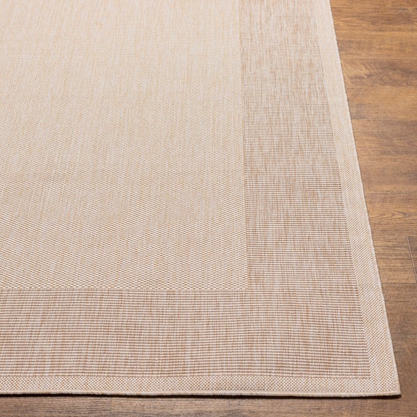 In-/Outdoor-Teppich mit Jute-Look Beige/Elfenbein 200x275 cm LAYLA