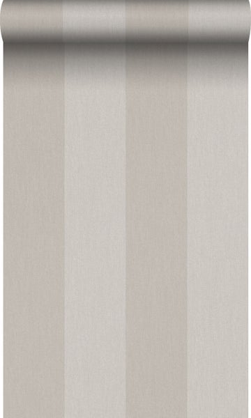 Origin Wallcoverings Tapete Streifen Helltaupe - 53 cm x 10.05 m - 347015