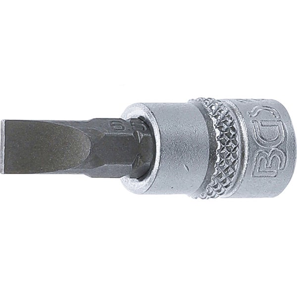 BGS Bit-Einsatz Antrieb Innenvierkant 6,3 mm (1/4) Schlitz 6,5 mm - 2495