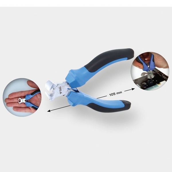 Elektronik Seitenschneider mit einer Länge von 105 Millimetern