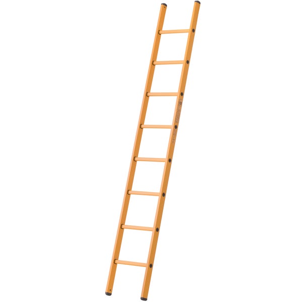 Holzleiter mit Sprossen