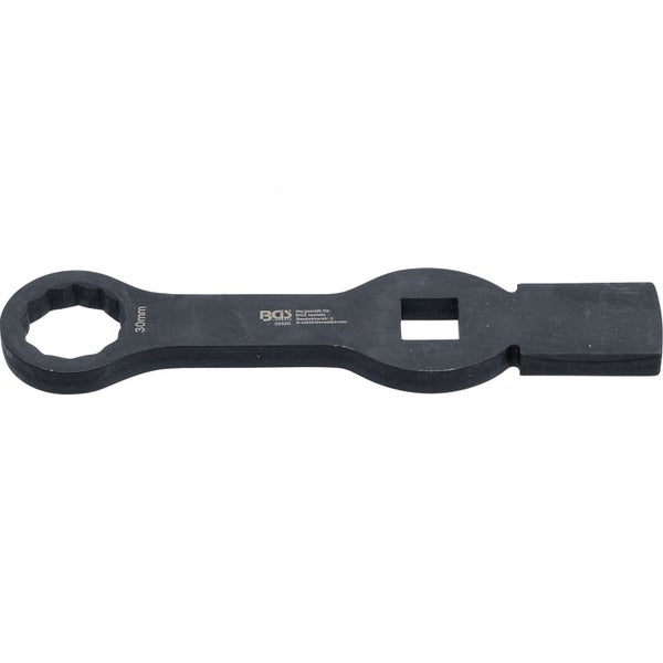 BGS Schlag-Ringschlüssel Zwölfkant mit 2 Schlagflächen SW 30 mm - 35330