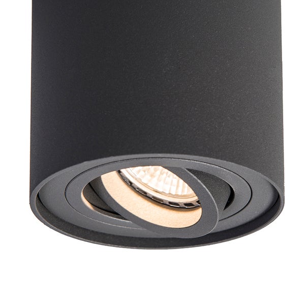 Schwenkbarer Deckenstrahler aus Metall