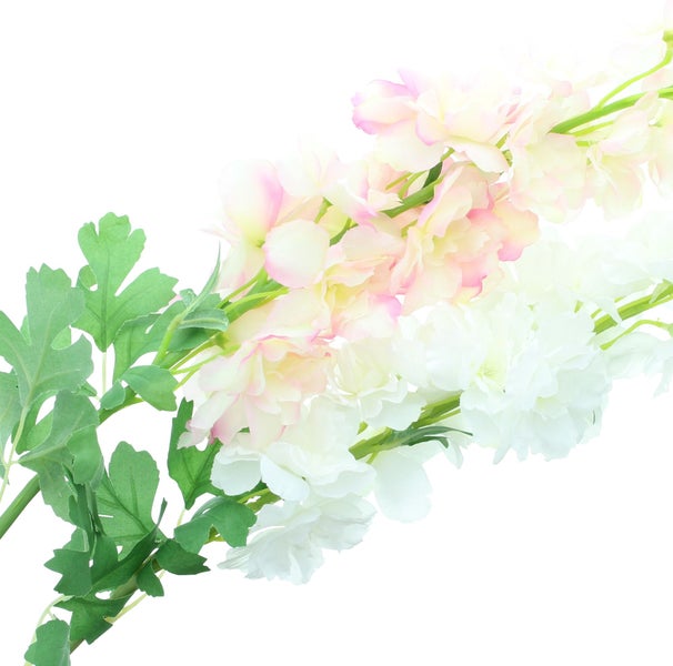 FRANK FLECHTWAREN | Kunstblume Feldrittersporn, 2er Set, KUNSTSTOFF, H: 105 cm