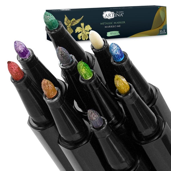 Artina Markilo ME Metallic Marker 10er Set