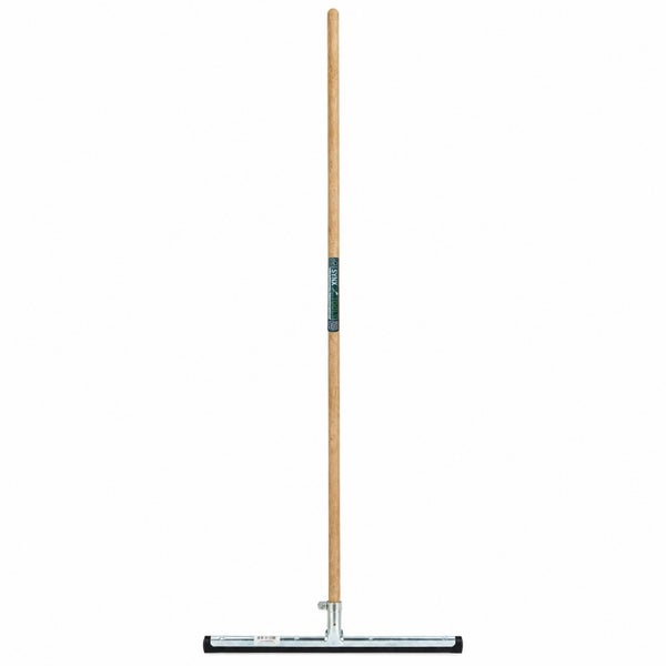 Bodenwischer mit Holzstiel und Metallhalterung für den professionellen Einsatz