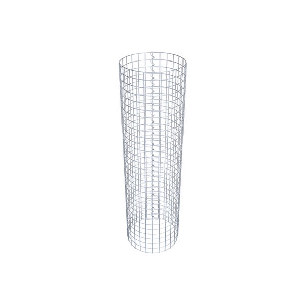 Gabionensäule Durchmesser 42 cm MW 5 x 5 cm rund - Höhe: 150 cm