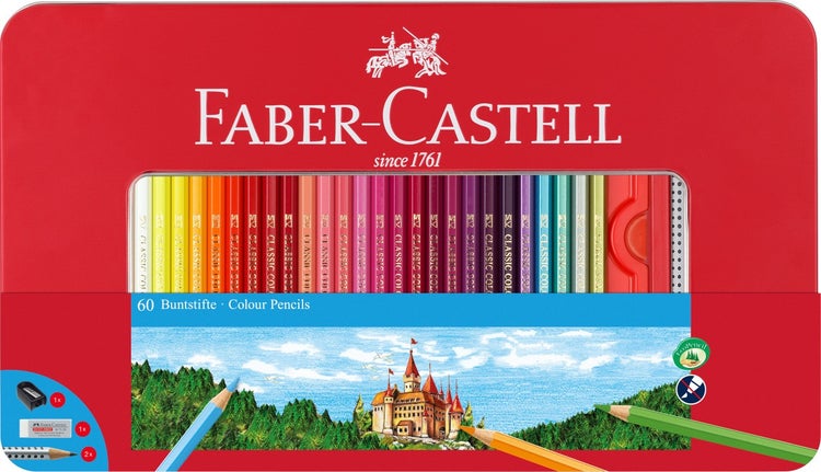 Faber-Castell Buntstifte hexagonal 60er Set