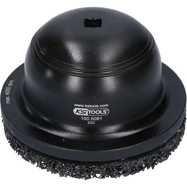 KS Tools Radierer für Bohrmaschinen mit maximal 4000 Umdrehungen pro Minute