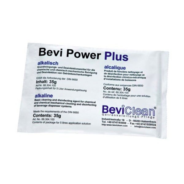 Bevi Power Plus Reinigungsmittel für Getränkeautomaten, 35 Gramm