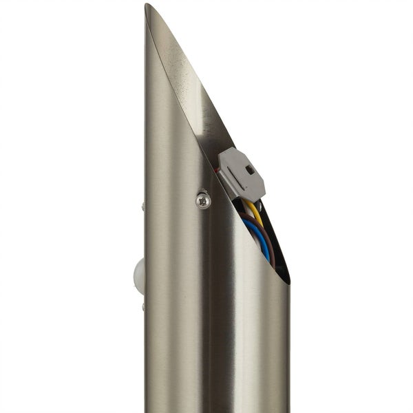 Lindby Statius (spritzwassergeschützt (Modern) in Alu aus Edelstahl (1 flammig, E27)