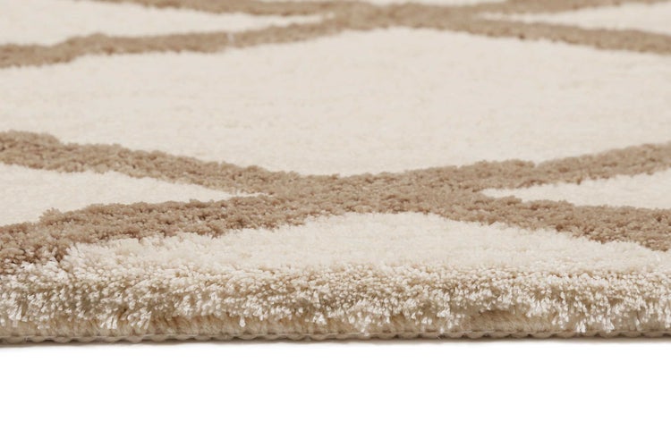 Badteppich Beige Sand San Bosa Homie Living 60x100 cm