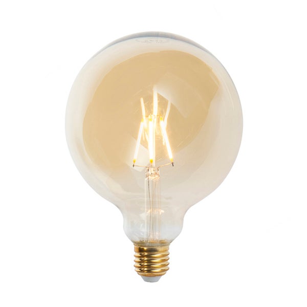 E27 dimmbare LED-Glühlampe G125 Goldline 5W 450 lm 2200K