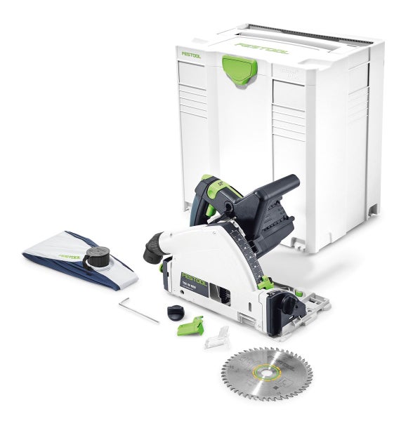 Festool TSC 55 REB-Li Basic Akku Tauchsäge 36V ( 2x18V ) ( 201395 ) 160 mm Brushless Solo im Systainer - ohne Akku, ohne Ladegerät