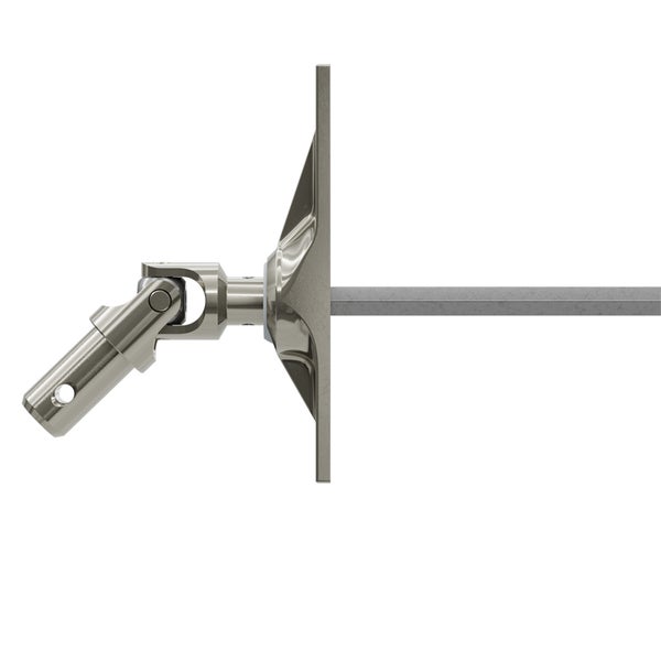 Kardangelenk mit Befestigungsflansch und Vierkantstange