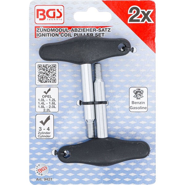 BGS Technic Zündmodul Abzieher Satz, zwei Stück