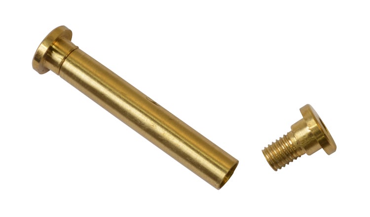 Ersatzteile Teakmöbel Ersatzschraube Messing Hülsenschraube 71-mm 3-teilig
