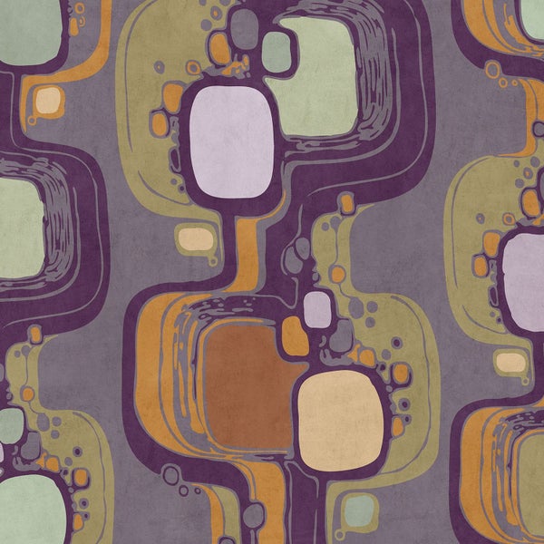 Abstraktes Wandtapetenmuster mit geometrischen Formen