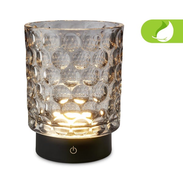 LED Tischleuchte kabellos IP44 Tischlampe Akku Aussen/Innen Dimmbar Touch