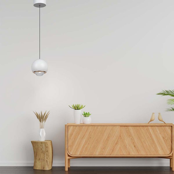 V-TAC VT-7508-W - Tischlampen - Hängelampen - IP20 - Weißes Gehäuse - 5 Watt - 500 Lumen - 3000K