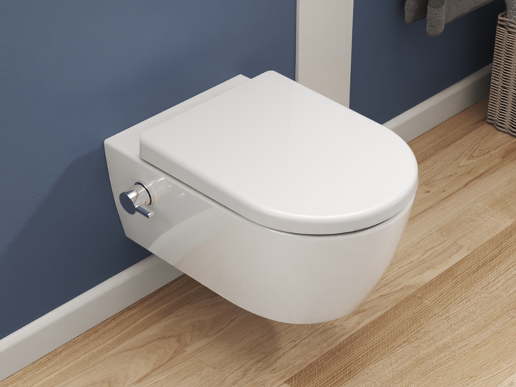 SSWW Taharet Dusch-WC CT2019V-B – Bidetfunktion – Softclose – Wandmontage