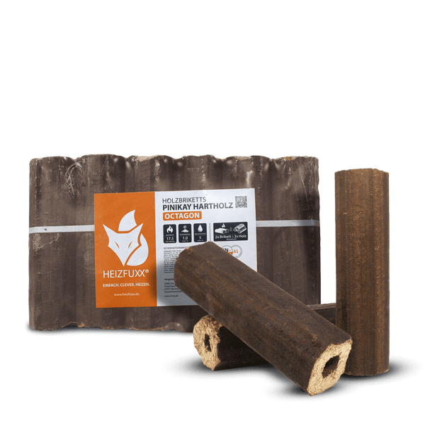 Heizfuxx PiniKay Octagon 10kg x 30 Gebinde 300kg Palette