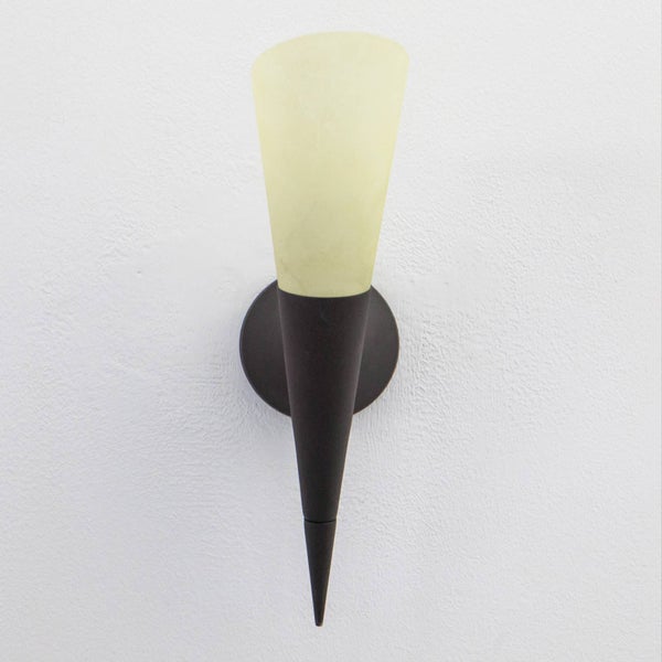 Lindby Wandleuchte, Wandlampe Innen Alva (Modern) in Braun aus Metall (1 flammig E14) - Wandfackel Wandstrahler Wandbeleuchtung Schlafzimmer / Wohnzimmer Flurleuchte