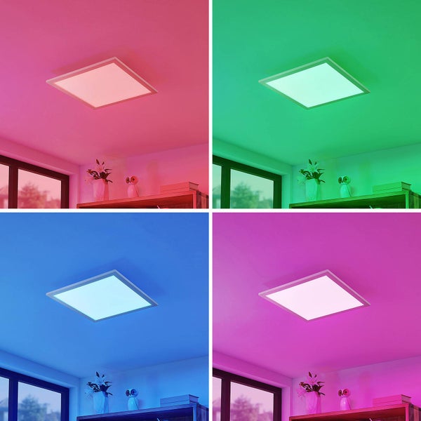 Rechteckiger Kurzflor-Teppich im Vintage-Look mit orientalischem Ornament-Muster in Grau und Schwarz.