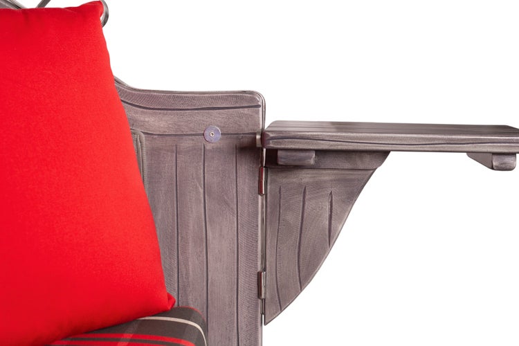 Strandkorb Rantum Mahagoni washed grey PE koboo grey Dessin 529