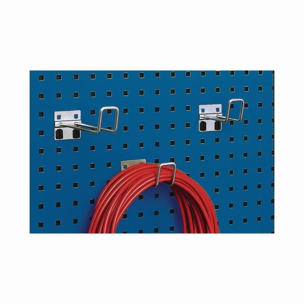 Purgrün Rutenhirsedünger in der 1 Liter Flasche für innen und außen, abgebildet neben einem lächelnden Gärtner in einem Garten.