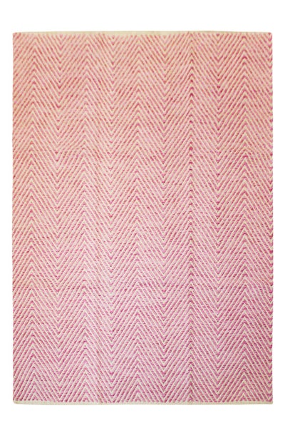 Flachflor Teppich Valor Pink Modern 80 x 150 cm