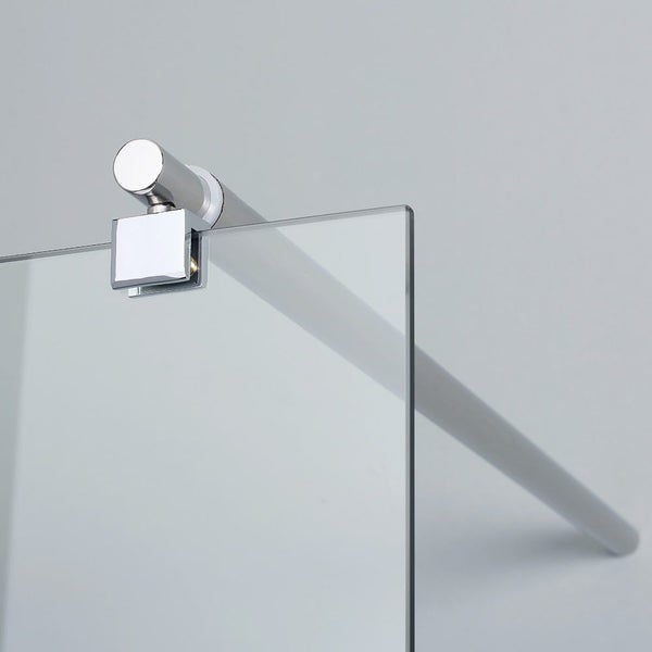 Begehbare Dusche 90 cm für Duschwanne oder bodengleich | Walk in