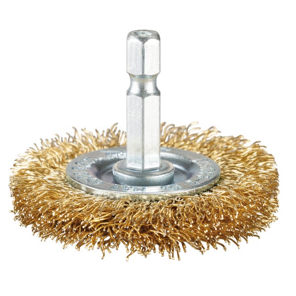 Drahtbürstenaufsatz für Bohrmaschine