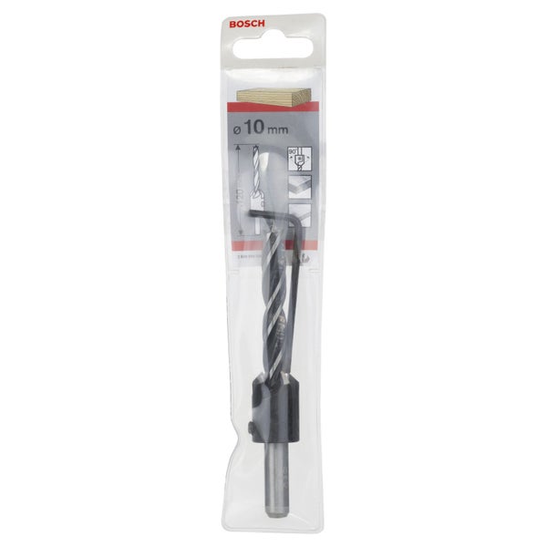 Bosch Holzspiralbohrer mit 90°-Senker 10 mm - 2608596396