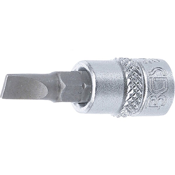 BGS Bit-Einsatz Antrieb Innenvierkant 6,3 mm (1/4) Schlitz 5,5 mm - 2494