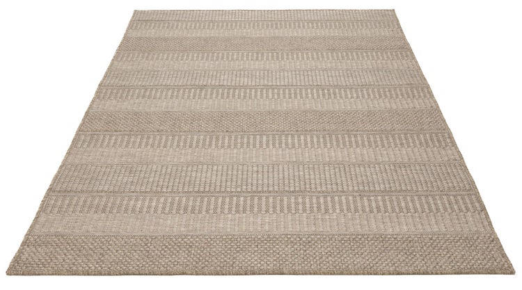 Handgewebter Outdoorteppich Mariella Nautral 190x290 cm