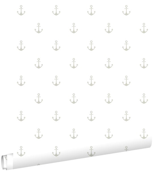 Tapetenrolle mit Anker Muster