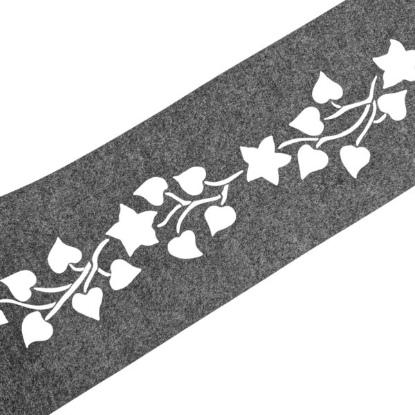 Dekostreifen mit Blätter-Motiv