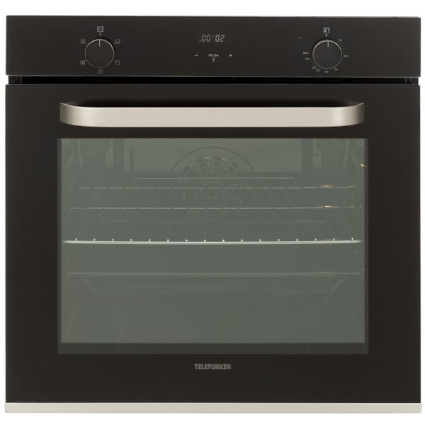 Telefunken Backofen Einbaugerät Einbaubackofen ohne Kochfeld Ofen autark mit 73 Liter Volumen 60 cm B-OV-75-A-I