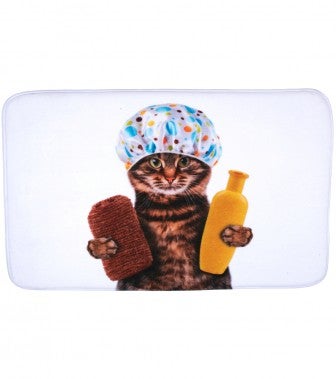 Badteppich Shower Cat 50 x 80 cm