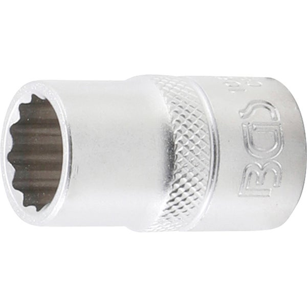 BGS Steckschlüssel-Einsatz Zwölfkant Antrieb Innenvierkant 12,5 mm (1/2) SW 14 mm - 10634