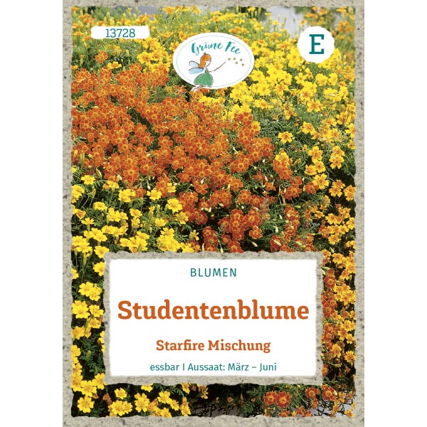 Studentenblume Starfire Mischung Samen von Grüne Fee