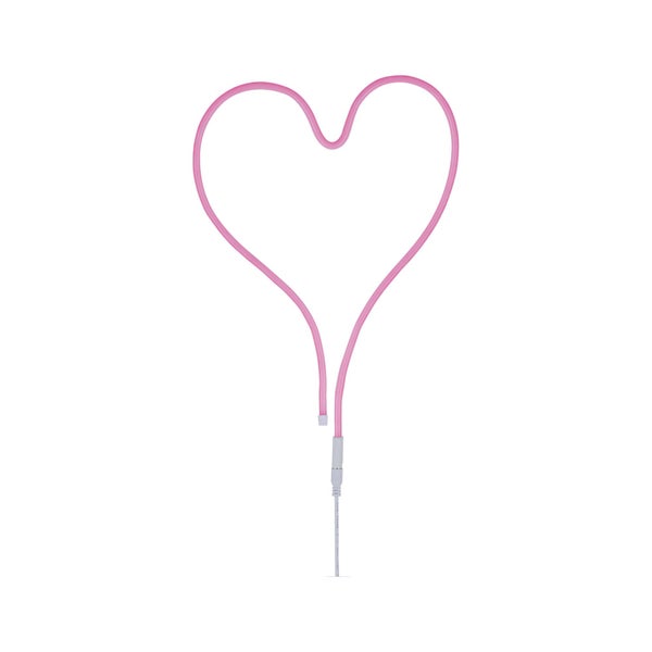 Herzförmige Neonleuchte