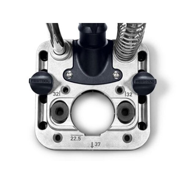 Festool Logo Lochreihenbohrer Bohrbild